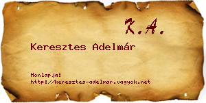 Keresztes Adelmár névjegykártya